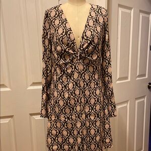 MNG boho Printed dress